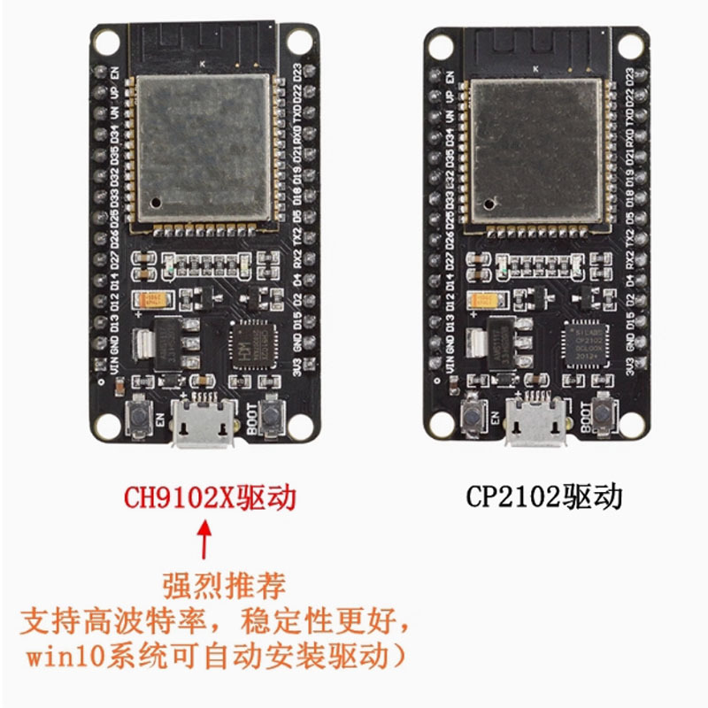 ESP32开发板无线WiFi+蓝牙2合1双核CPU低功耗ESP-32控制板ESP-32S