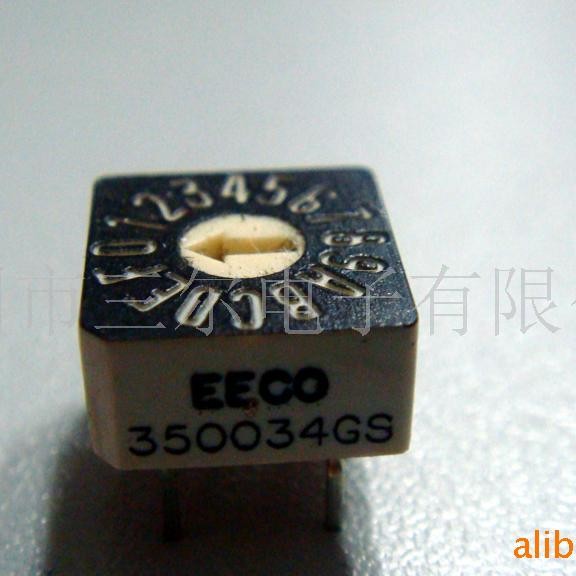 EECO编码开关:350034G编码开关16位10*10编码开关各种机械设备用