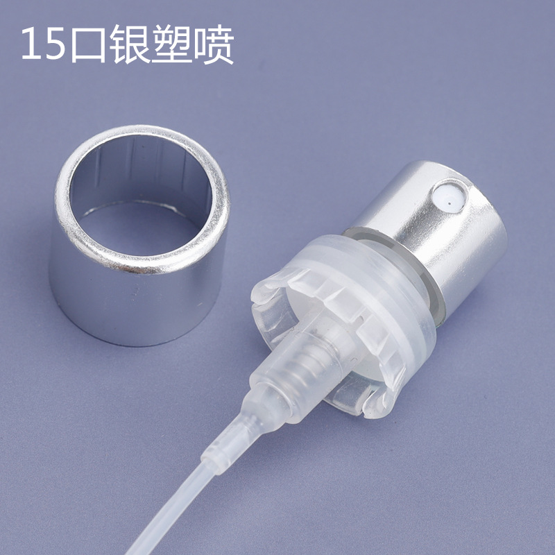 En stock 15-boca boquilla cosmética perfume pulverización fina oro plata negro 13-boca máquina de sellado de la boquilla de bayoneta