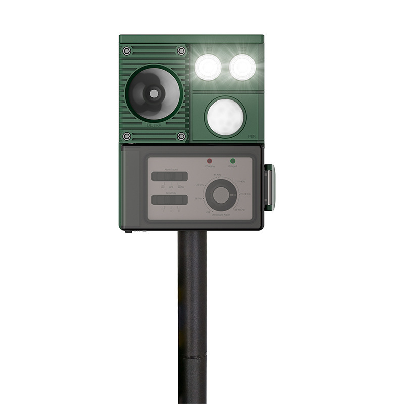 超音波鳥よけ器ヘッドライト携帯知能誘導長航続充電動物よけ器|undefined