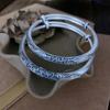 Retro silver bracelet handmade, silver 9999 sample