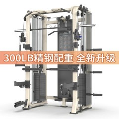 新型総合龍門架フィットネス器材家庭用スミス機訓練器飛鳥深しゃがみ臥押し台多機能