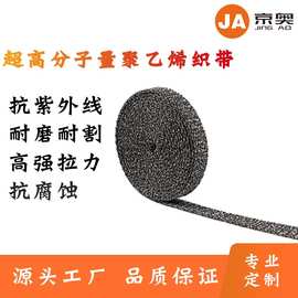 厂家供应超高分子量聚乙烯织带 大力马高强防割纱耐磨拖拽织带