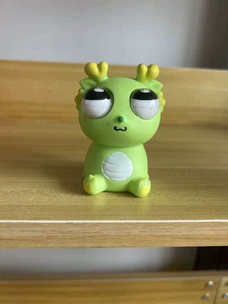 8cm Explosive Eye Dragon Light Green