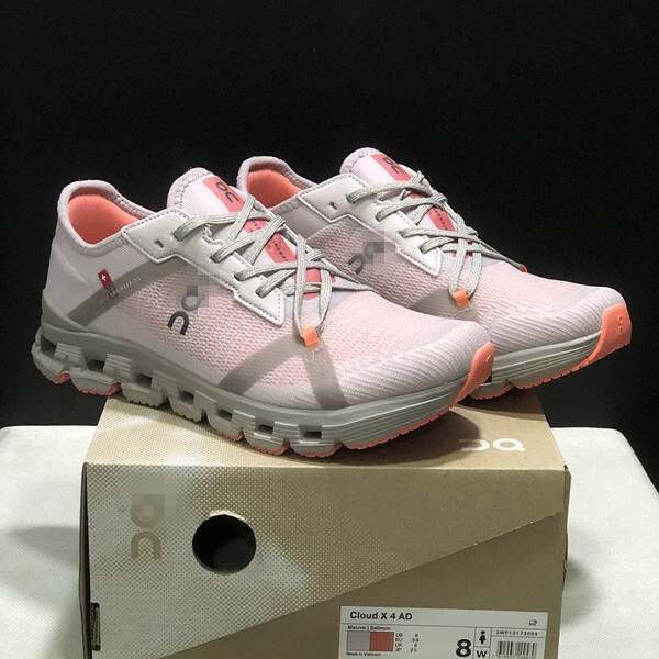 Cross-Border O Running Cloud X4 Ad Breathable Shock-Absorbing Men's and Women's Comfortable Cushioning Sports Leisure Sports Lightweight Running Shoes