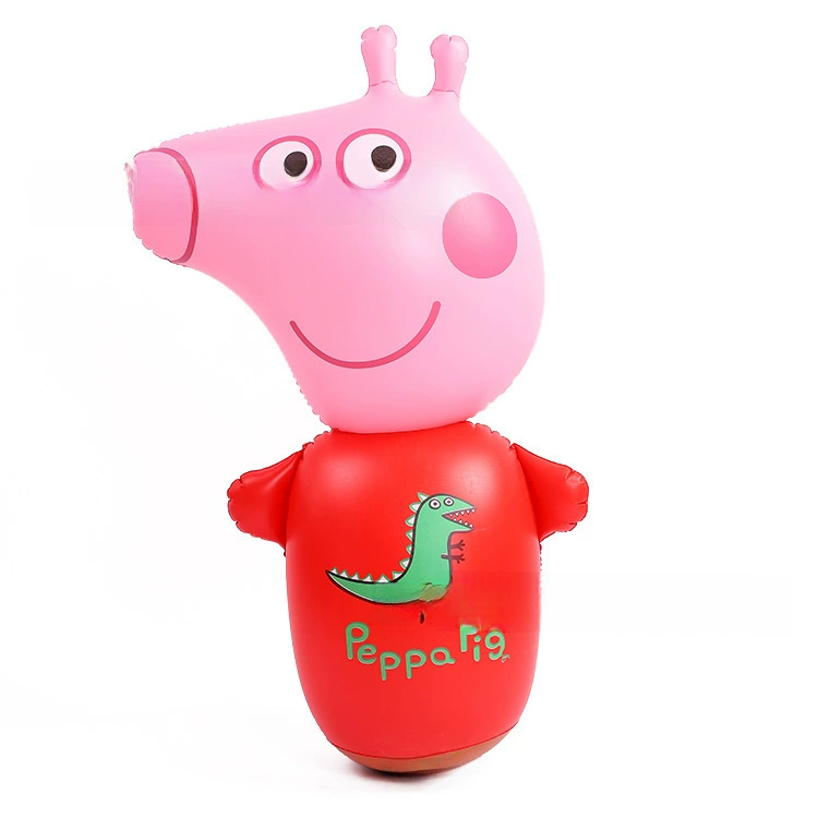 Inflatable toy, plastic percussion instruments PVC, cartoon roly-poly doll