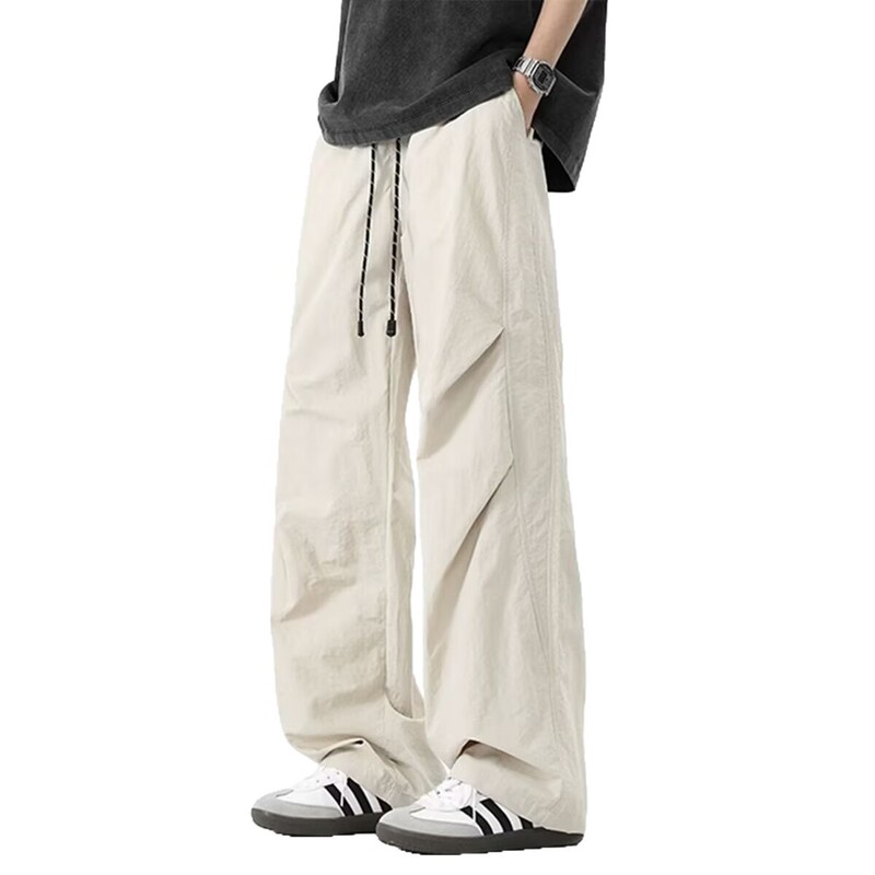 American-Style Paratrooper Casual Pants for Men, 2026 Spring/Summer New Trendy Brand Workwear Pants, Straight Loose Versatile Long Pants