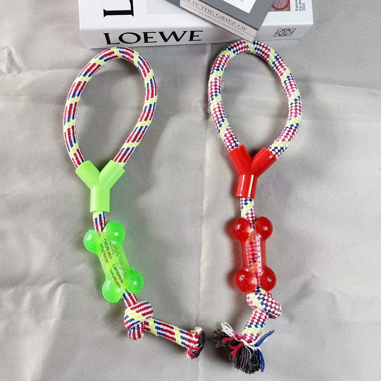 Фабрика Цаннань игрушка для домашних животных ручная пластиковая кость молярная игрушка для укуса плюшевый золотистый ретривер маленькая и средняя Собака веревка для чистки зубов