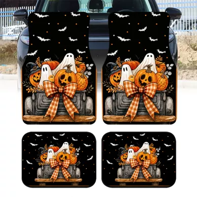 Avtomobil döşəmə paspasları, shipping - t828qcjd-halloween-16-3344cmtwo-piece-set
