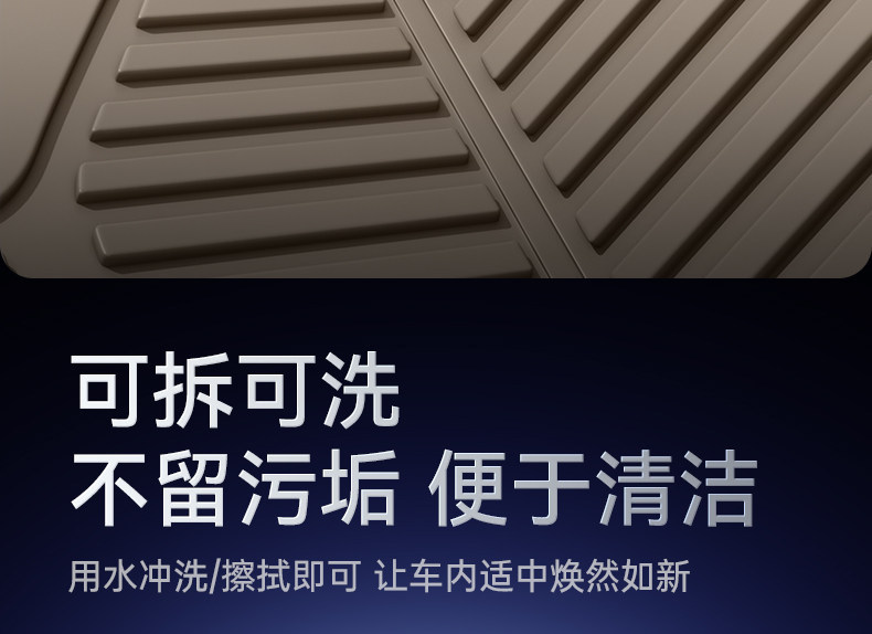 Suitable for ZEEKR 8X trunk mat TPE2026 new model ZEEKR interior modification accessories floor mat and trunk supplies