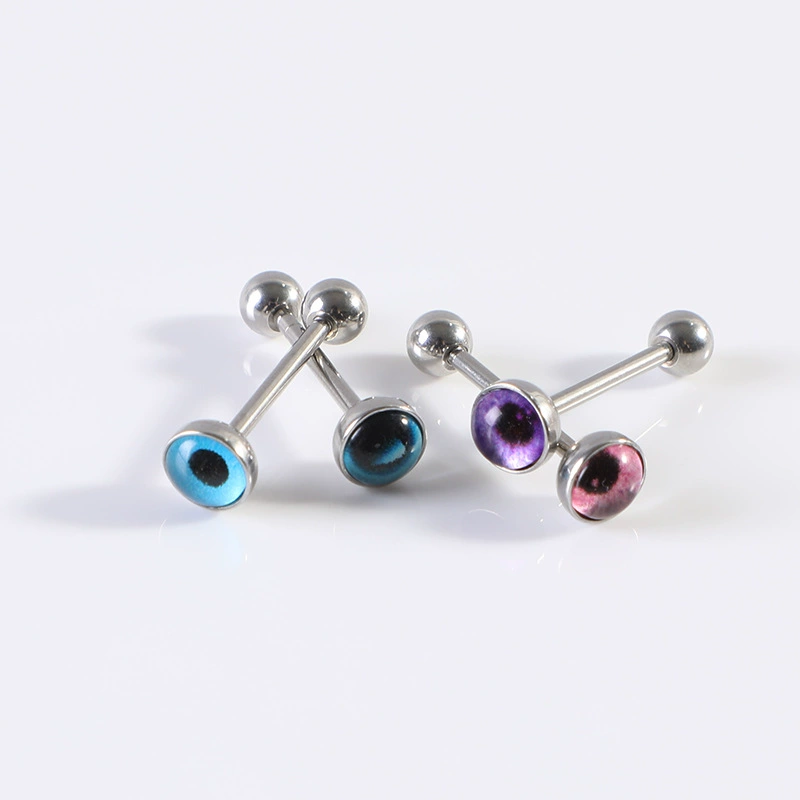 Тейп piercing язык из нержавеющей стали, европейский стиль