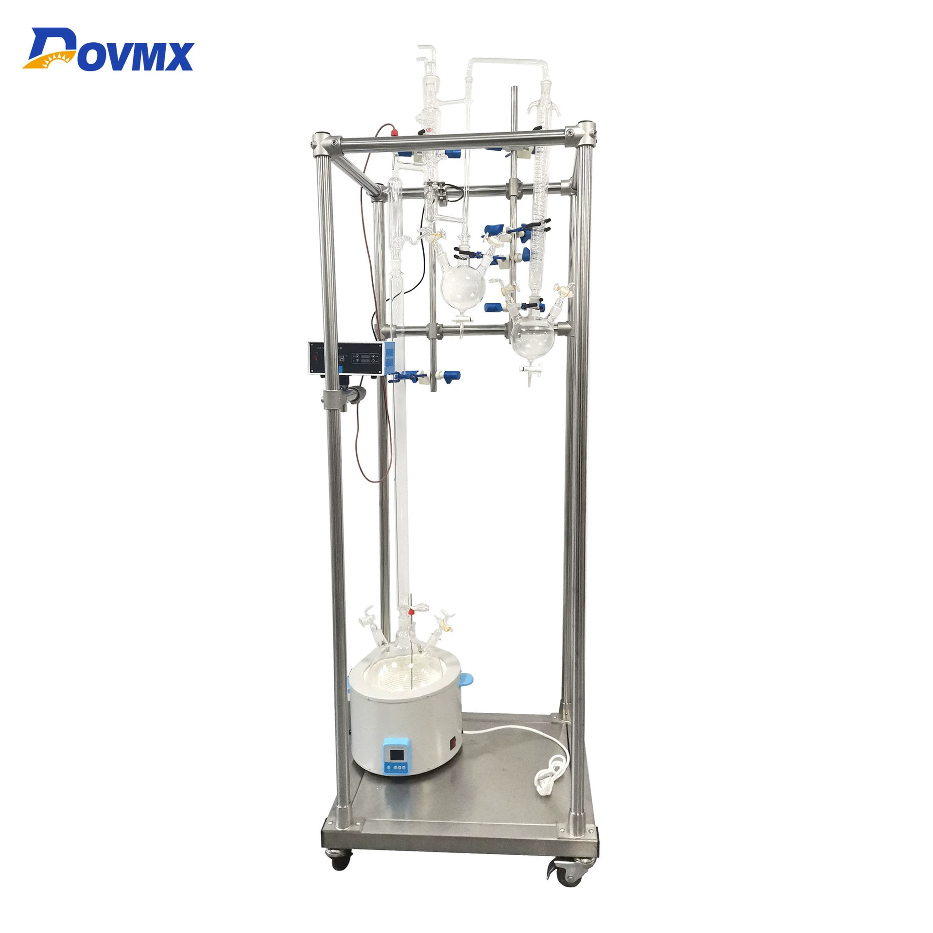 Фабрика прямых продаж дистилляционная колонна ректификации вакуумная реакционная дистилляционная колонна с двойным стеклом реакционная колонна дистиллята