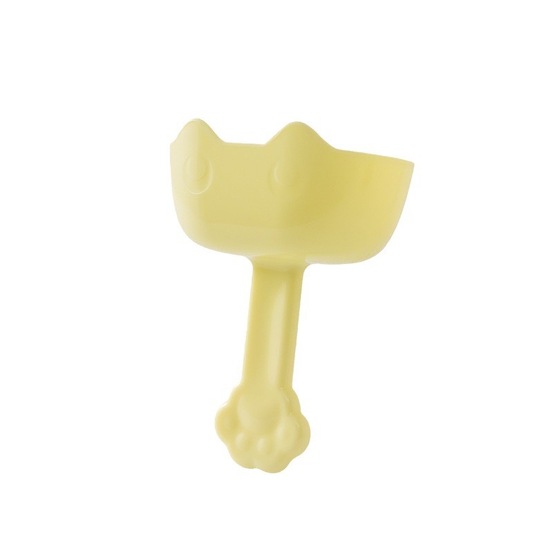 Nuevo gato creativo soporte de helado caricatura DIY molde de helado de fruta no silicona hecho en casa con soporte de tapa