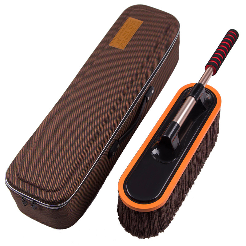 Qìchē – Car cleaning tools Brush Car Duster - brown