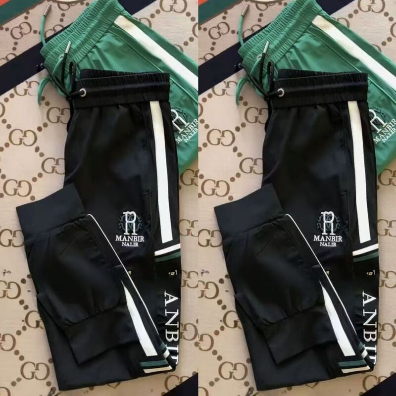 Men's versatile spring sports pants 2026, slim-fit casual trousers, new trendy light luxury style Men's versatile spring sports pants 2026, slim-fit casual trousers, new trendy light luxury style