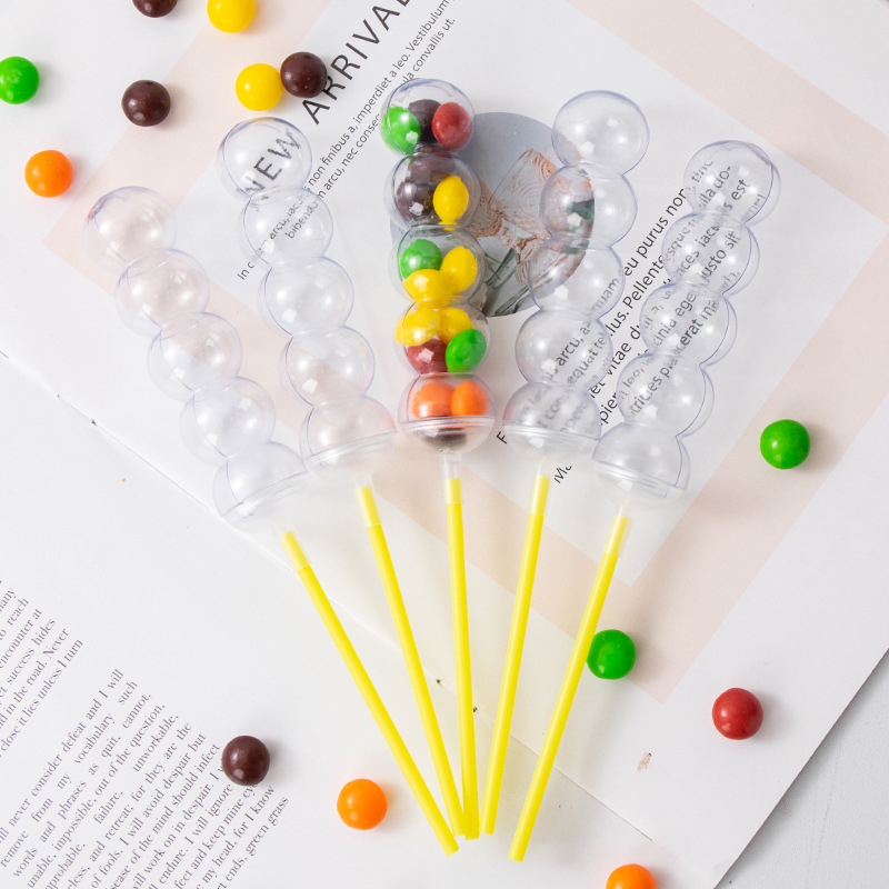 新款创意冰糖葫芦造型包装罐巧克力糖果食品包装瓶休闲零食糖果罐