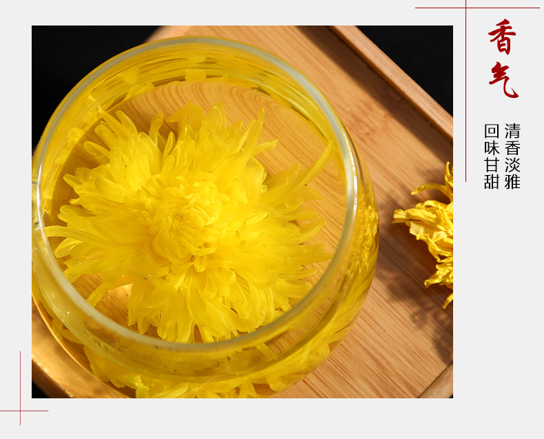 金丝皇菊黄色礼盒_07