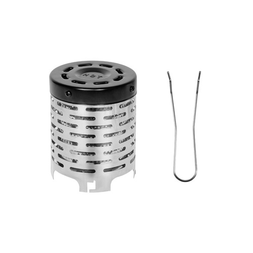 Outdoor camping stove heating cover mini heating stove picnic hand warmer stainless steel hand stove autumn and winter heater