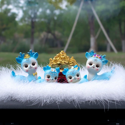 creative goddess car decoration — Perfplant seat - lu-dad-lu-ma-2-baby-wool-pad-money-tree