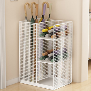 Umbrella Storage Rack for Home Entrance, Commercial Lobby Umbrella Barrel Storage Rack, Household Drain Rack for Daily Use