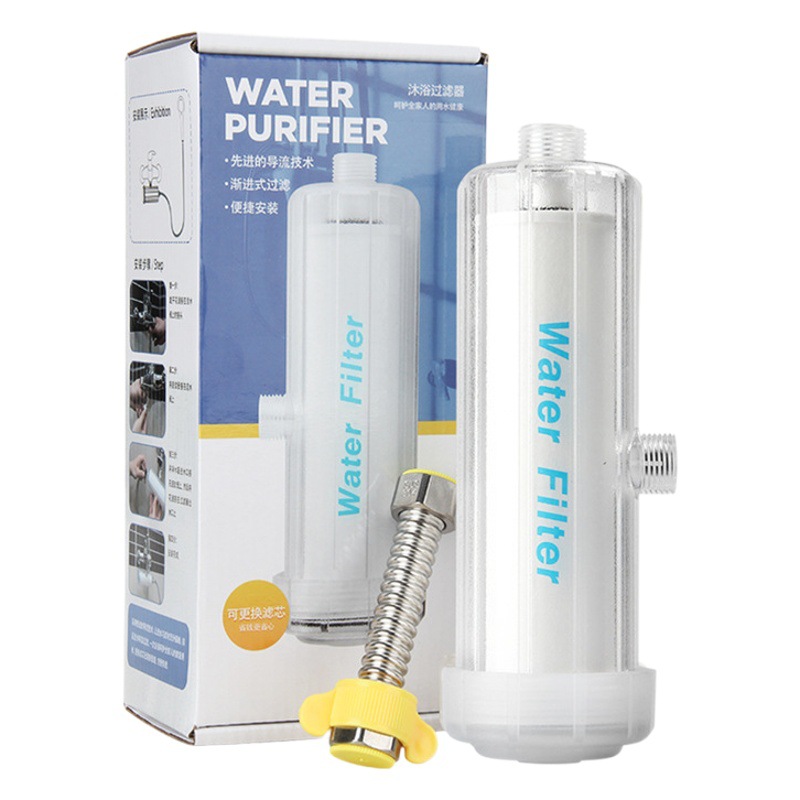 Filtro de baño transfronterizo hogar cabezal de ducha purificación grifo calentador de agua Corea del Sur purificador de agua de Ducha
