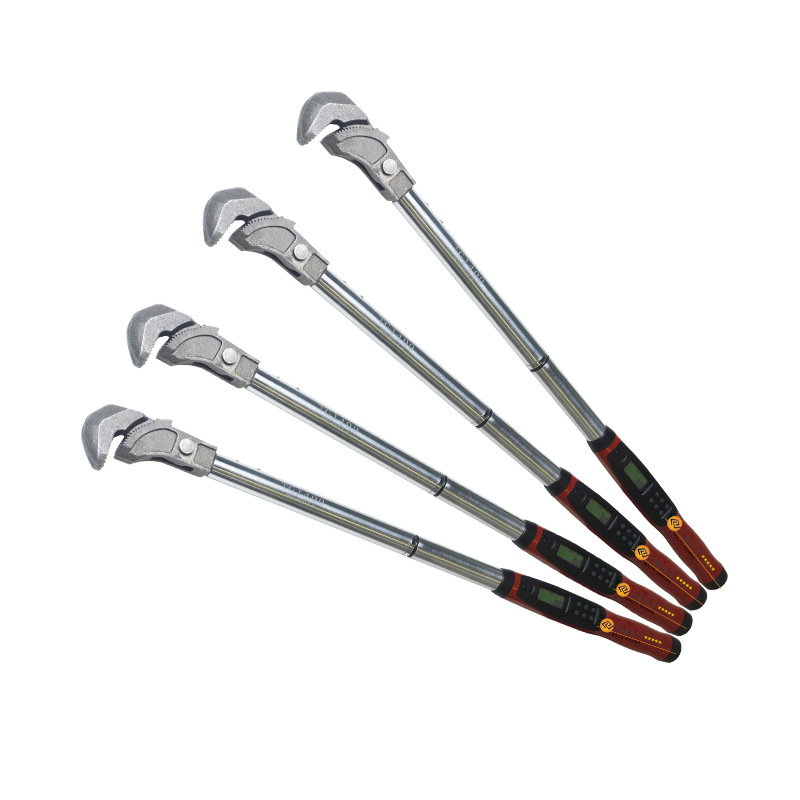 管钳头钢筋扭力扳手 工地检查扭矩钢筋扳手 数显扭力矩扳手400NM