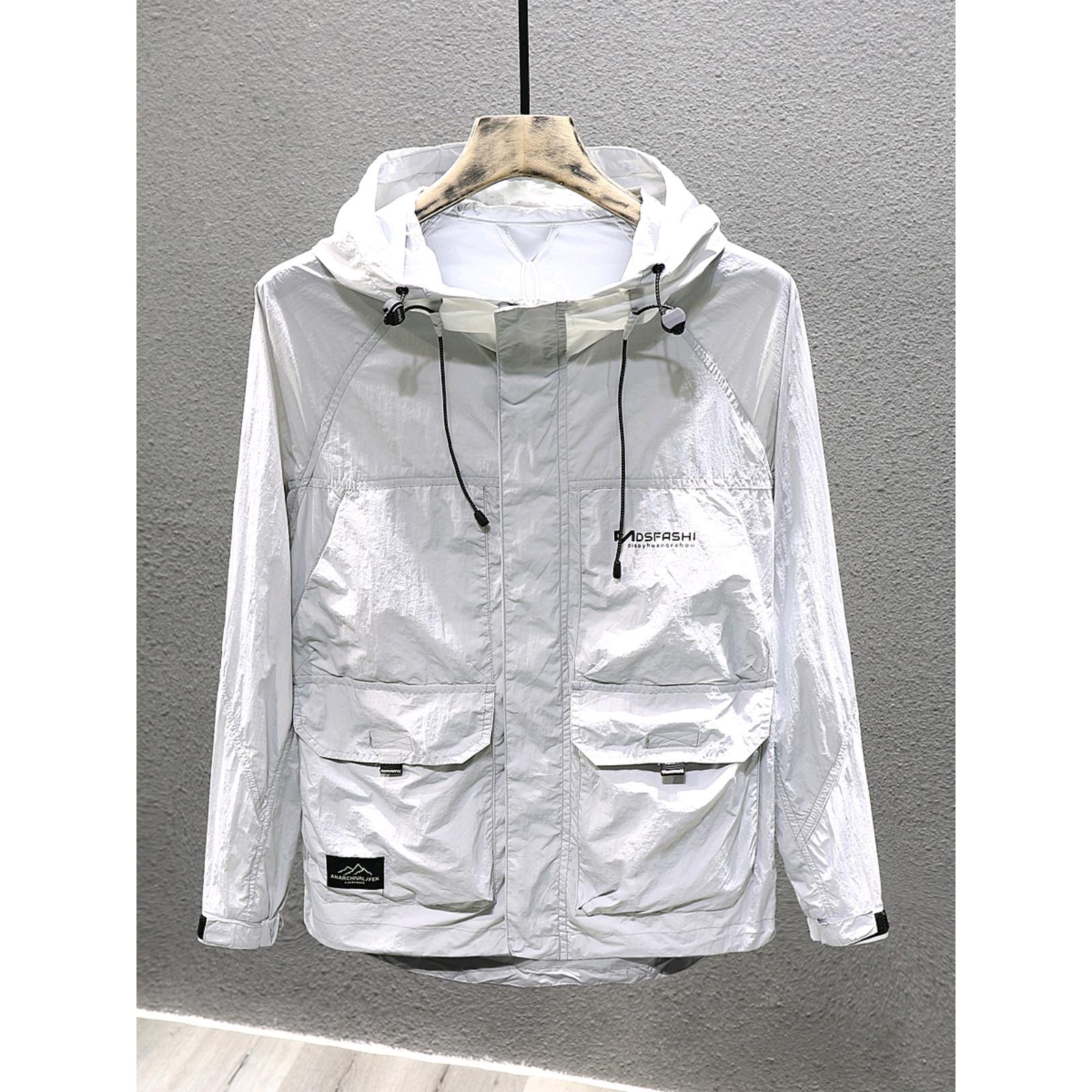 Anti-ultraviolet UPF50 Outdoor Multifunctional Fishing Sun Protection Suit Men's Summer Lightweight Sun Protection Suit Men's Skin Clothing