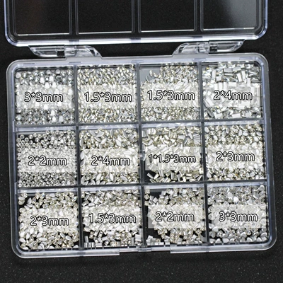 Flash Beveled Zircon Nail Art – Dırnaq bəzəkləri