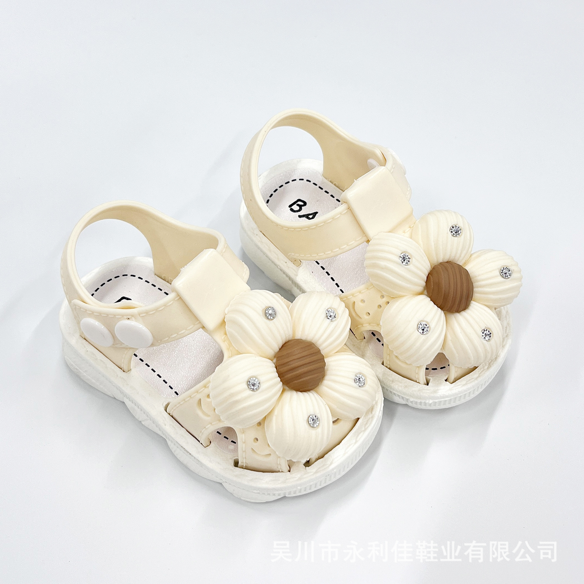 Sandálias princesa de verano para bebés zapatos de base suave para bebés pequeños zapatos de comercio exterior fábrica de comercio electrónico al por mayor