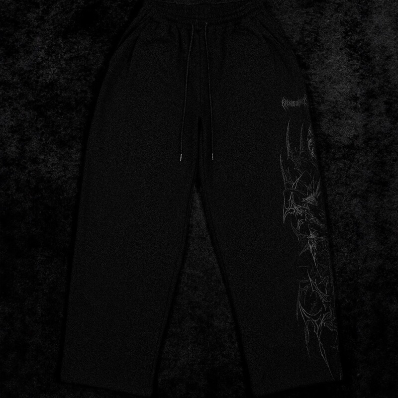 Breathedivinity American-style trendy men's sports pants, jogging, fitness, printed casual straight-leg trousers Breathedivinity American-style trendy men's sports pants, jogging, fitness, printed casual straight-leg trousers