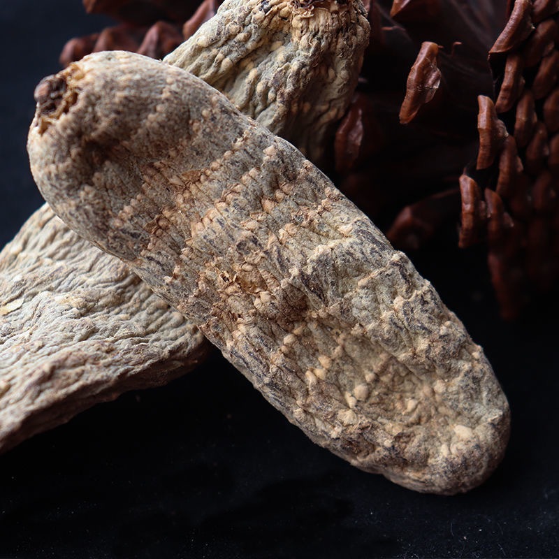 Premium Yunnan Xiaocaoba Black Gastrodia Root 250g Dried Tian Ma for Traditional Herbal Soups quality and texture