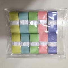 グラデーションハンドラバーバドミントンラケット滑り止め吸汗性バンド薄型ソフトワックス状粘着手ラバーテニスラケット釣竿ラップ卸売