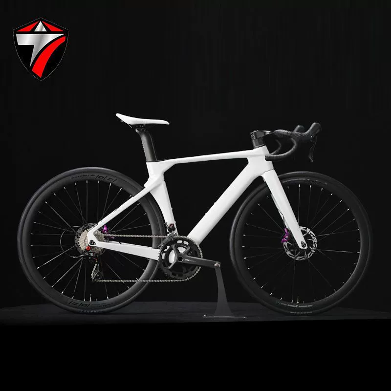Дорожный дорожный велосипед карбонового волокна дисковый тормоз