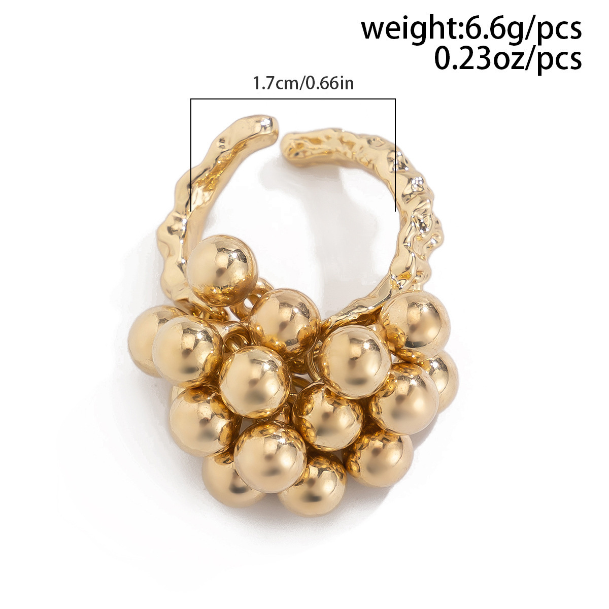 10g Weight Rings Classification 1 Piece Quantity Holiday, Daily Occasion Alloy Material U Shape, Solid Color Pattern Women's Gender Plating Design Original Design, Simple Style, Classic Style Style Original Design Simple Style Classic Style U Shape Solid Color Alloy Plating Women's Rings 无