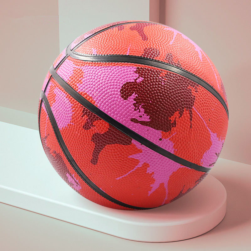 Basketballs - Size 3 Leather Children's Ball Size 4 Rubber Student Ball Size 5 Wear Resistant PU Training Ball Size 7 Basketball_voghion.com