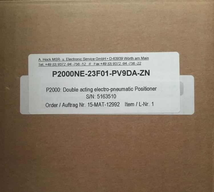 PMV位置调节器P-2000系列P2000NE-23F01-PV9DA-ZN