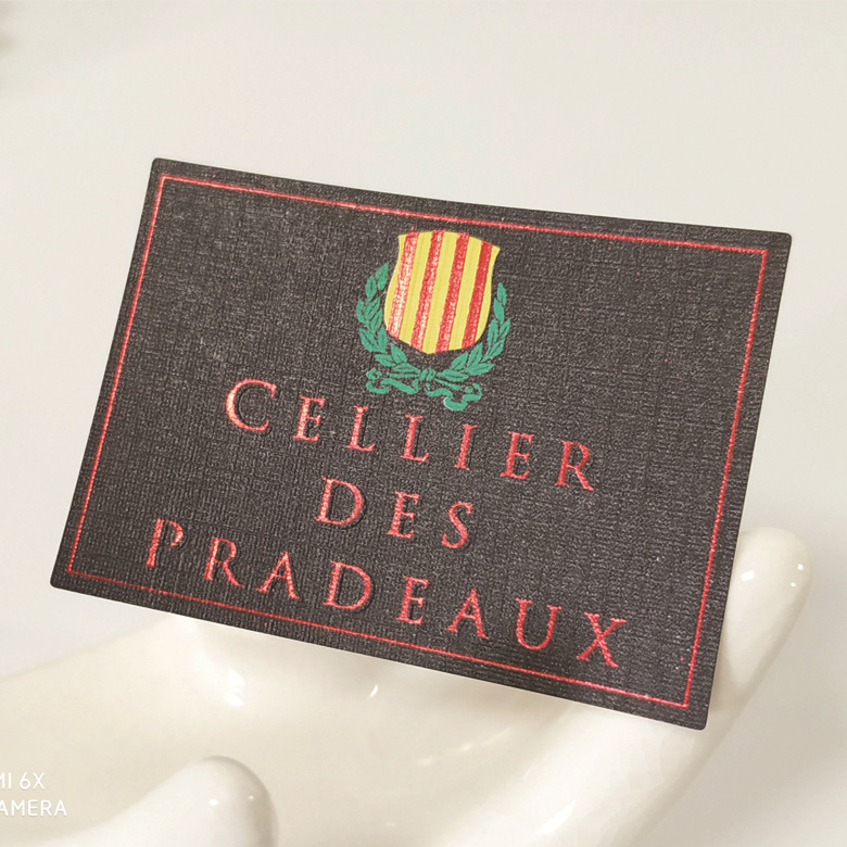 布标不干胶印刷 黑胶印刷贴纸异性胶印刷VOID留胶局部UV烫金浮雕