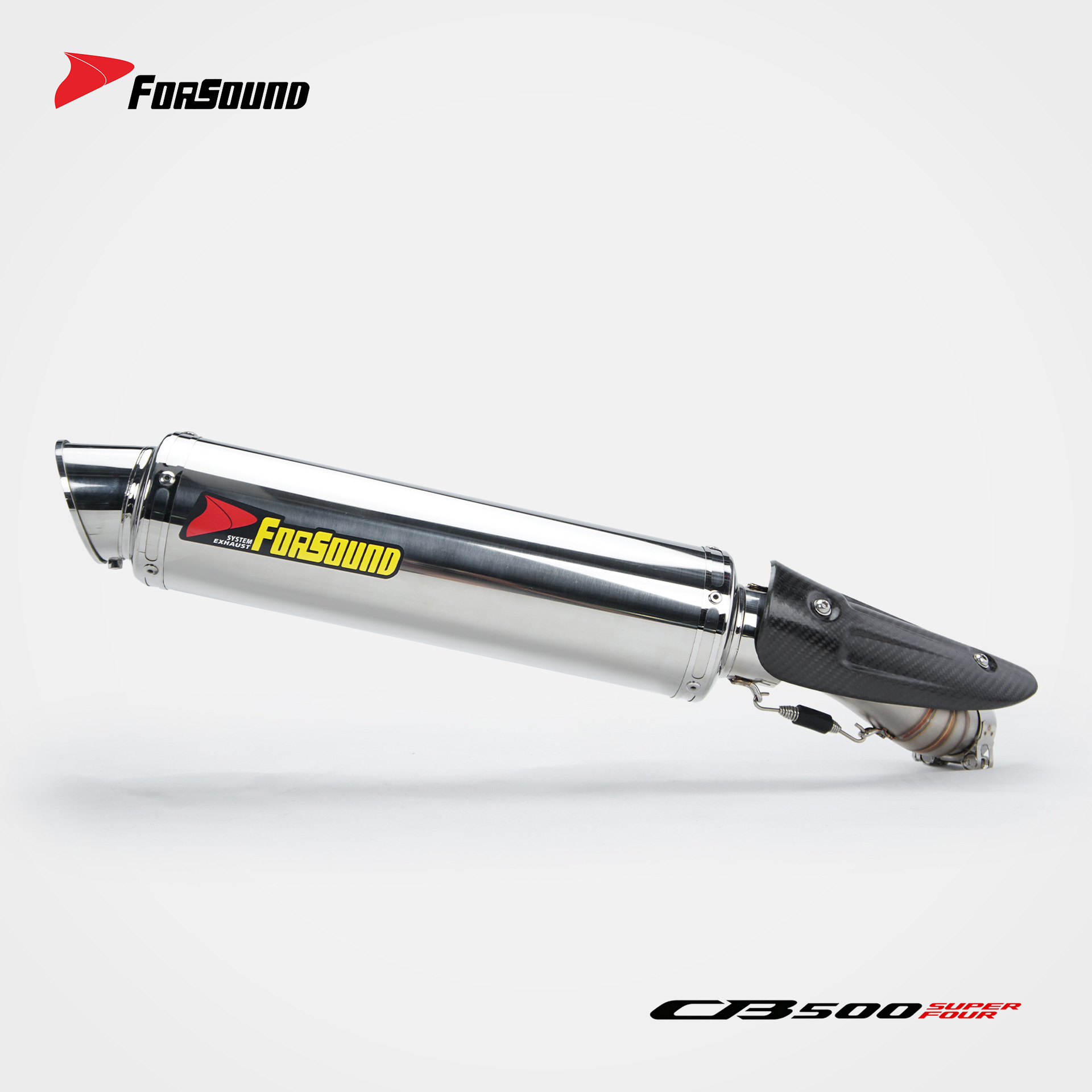 Suitable for HONDA CB500SF modified mid-tail section stainless steel motorcycle exhaust pipe
