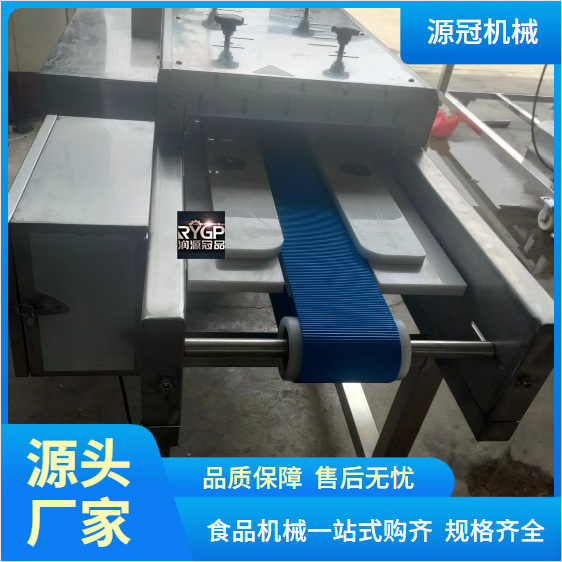 鸡胸肉切片切条流水线 连续式里脊肉鲜肉开片开条设备平行切肉机