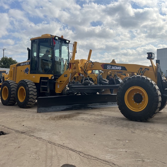 Exportación de Arabia Saudita China original de segunda mano XCMG GR2153 nivelación de alta calidad exportación preferencial