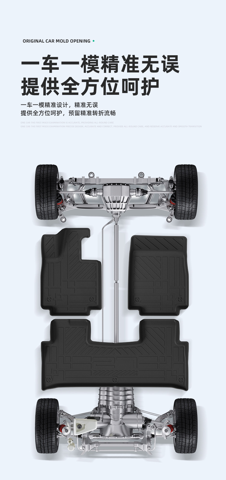 Suitable for 26 models of Chery iCAR V27 car-specific floor mats, TPE floor mats, trunk mats, and seat back cushions