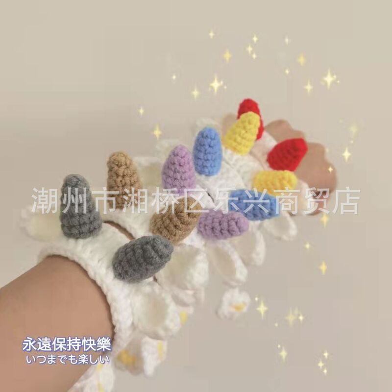 Handmade Crochet Bracelet Made by Hand, a Gift for Couples or Best Friends, Yarn Bracelet Chain, Hand-Woven Handmade Crochet Bracelet Made by Hand, a Gift for Couples or Best Friends, Yarn Bracelet Chain, Hand-Woven
