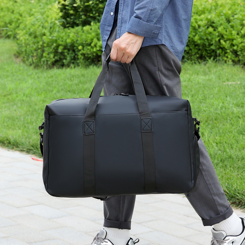 Bolsa de negocios simple multicapa para hombres, bolsa de viaje, bolsa de ejercicios de gran capacidad, bolsa de viaje de negocios, bolsa de equipaje universal