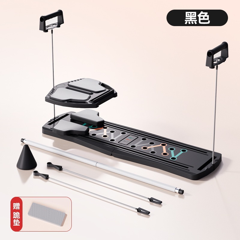 Transfronterizo multifuncional abdominal Pilates yoga conjunto de forma de cuerpo 7 en 1 estiramiento plegable placa de flexiones para el hogar image 21