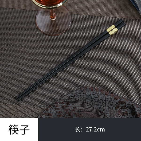 Gold alloy chopsticks (10 pairs