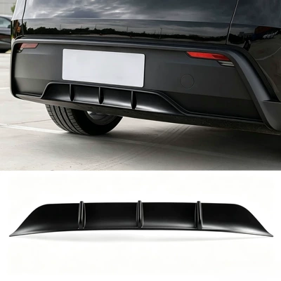 Suitable for Tesla Model 25 updated Y rear spoiler, new Model Y rear lip surround, rear bumper air knife decoration (Spoiler)