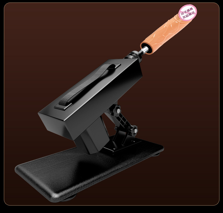 Jiuai Fully Automatic High-Speed Thrusting Vibrator with Soft Flesh-Like Dildo Attachment, Black — detail image 24