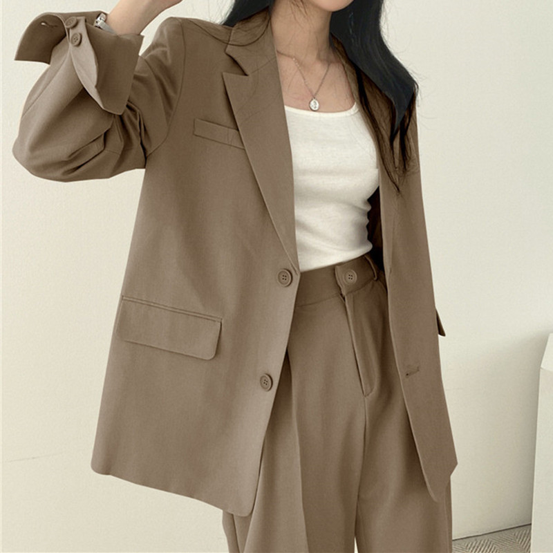 Suit Pants for Women Spring & Fall 2025 New Korean Style Street Design Niche Casual Black Small Suit Suit for Women
