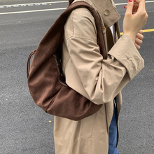 简约气质百搭秋冬通勤腋下饺子包睿营小众感法式手挽包单肩包