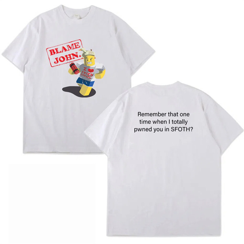 Cross-Border Cotton T-Shirt European Size [T-Shirt with Print, Summer Casual Fashion, Oversized] for Women and Men, Interesting and Loose-Fitting